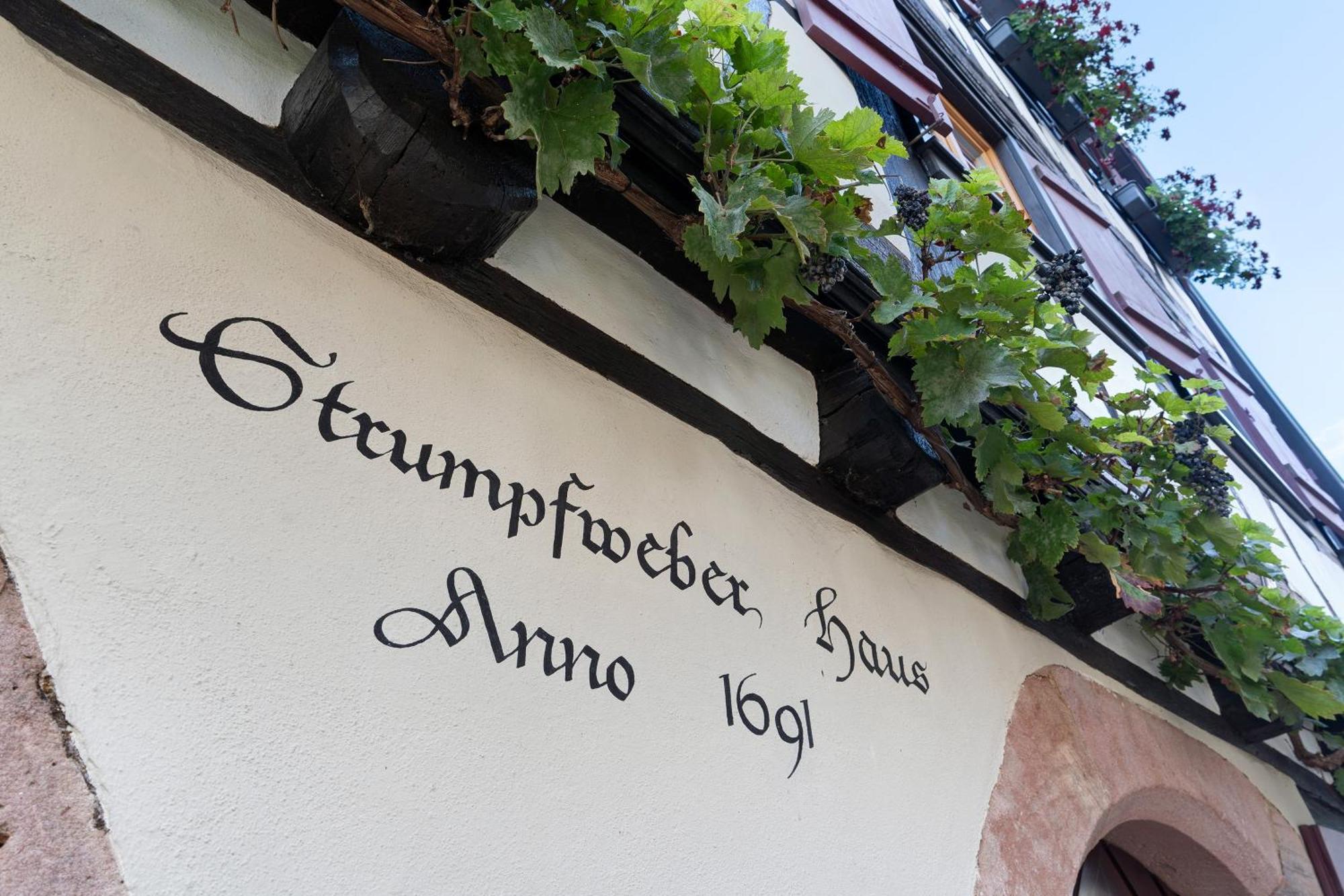 Strumpfweberhaus Schiltach Exteriör bild