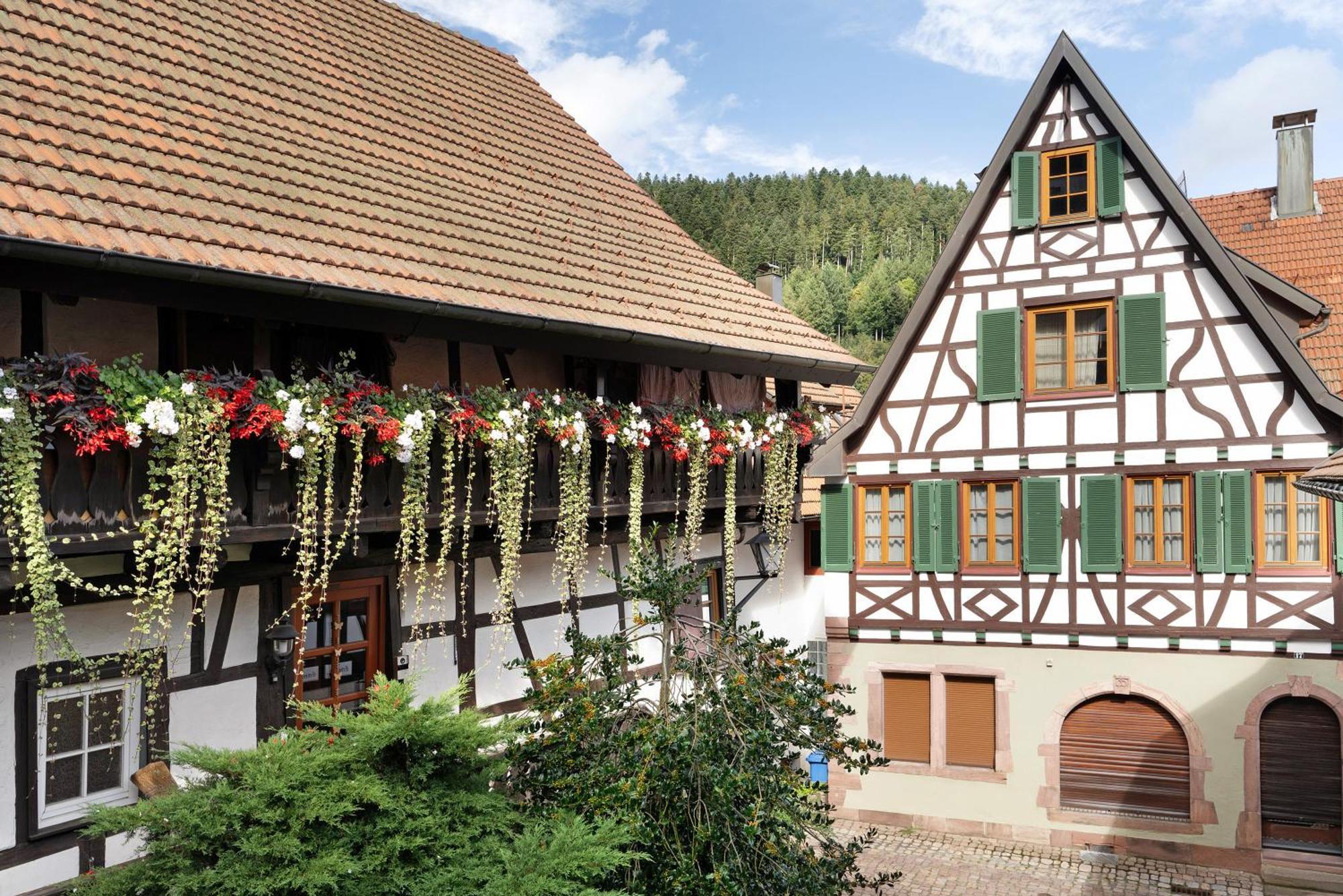 Strumpfweberhaus Schiltach Exteriör bild